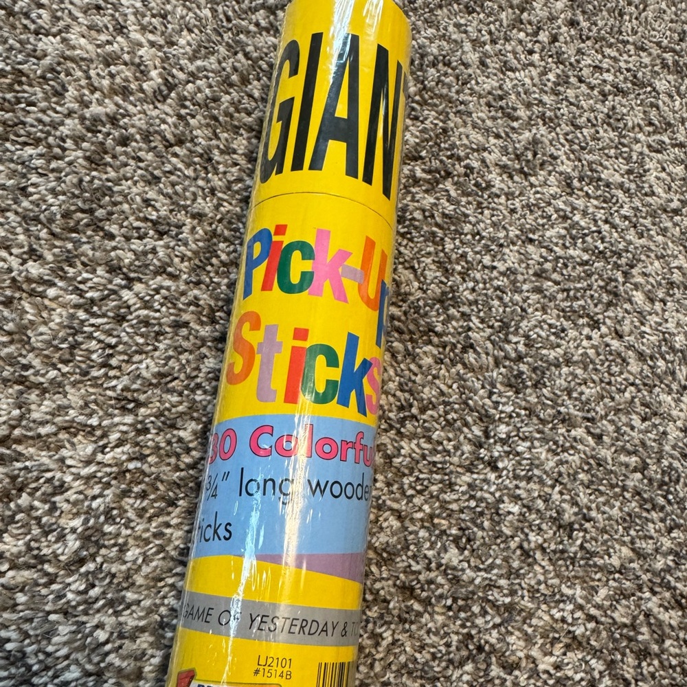 Vintage Giant Pick-Up Sticks Game